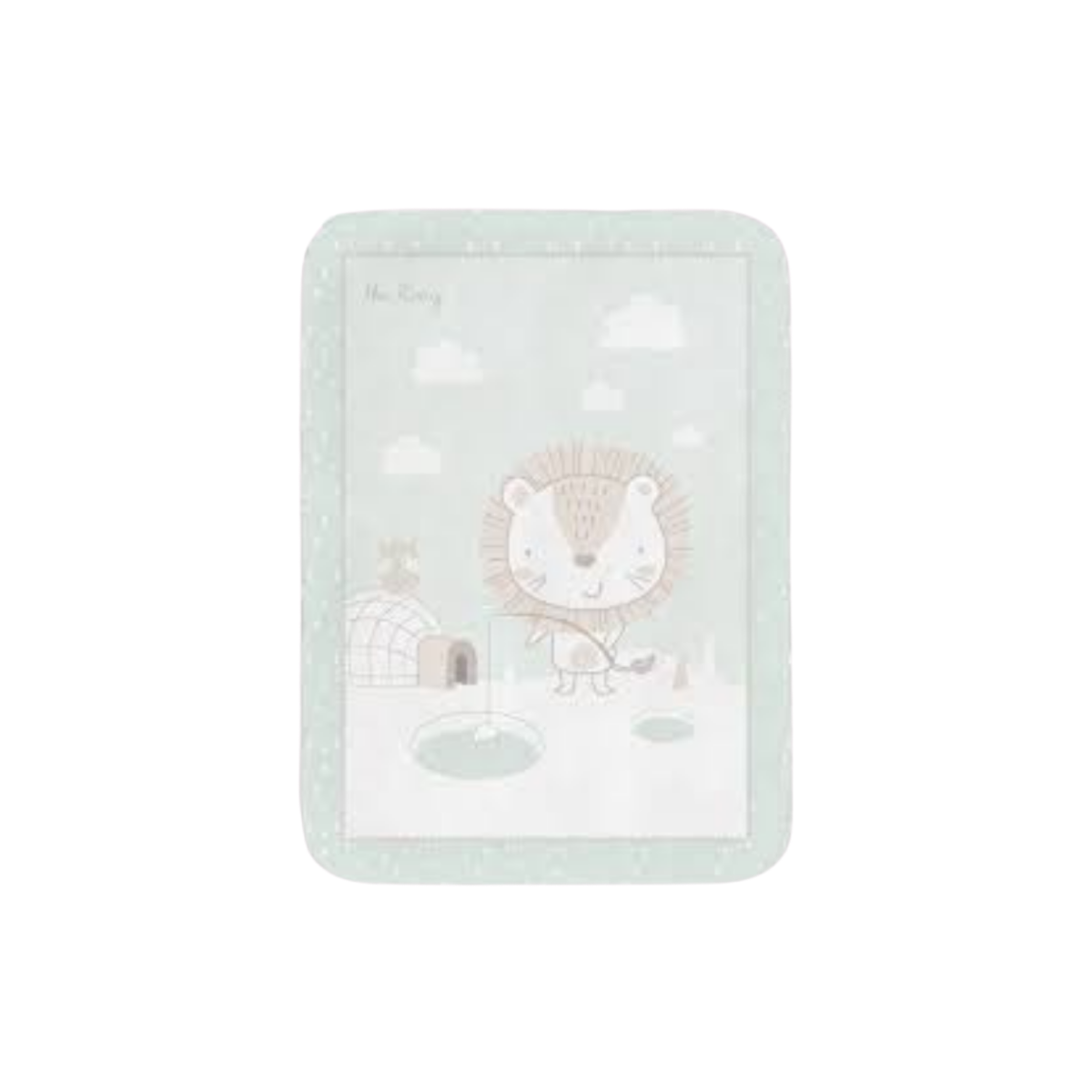 Одеяло KikkaBoo Jungle King хлопок 80×110 см для новорождённых