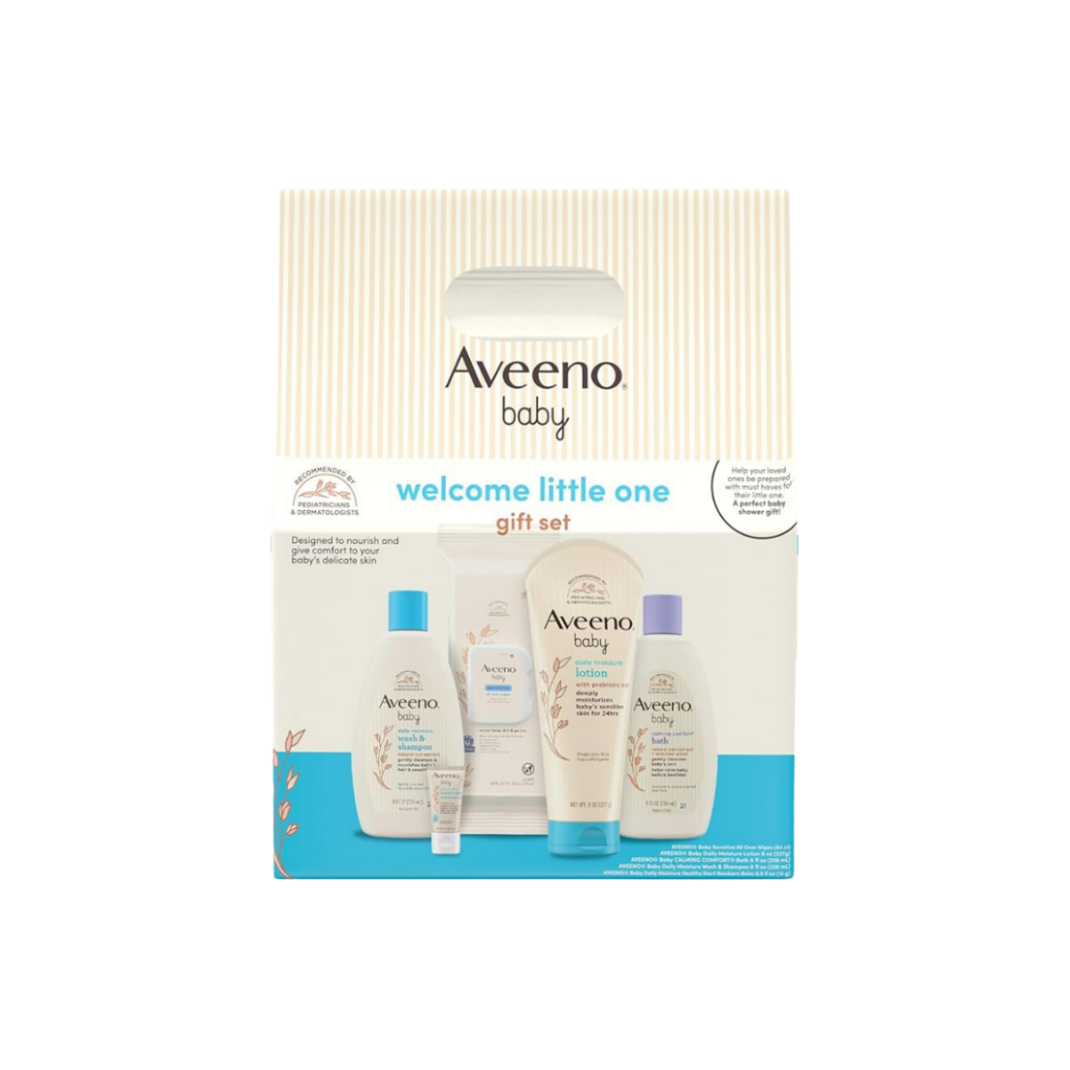 Aveeno Baby Welcome Little One набор для новорожденных 5 средств