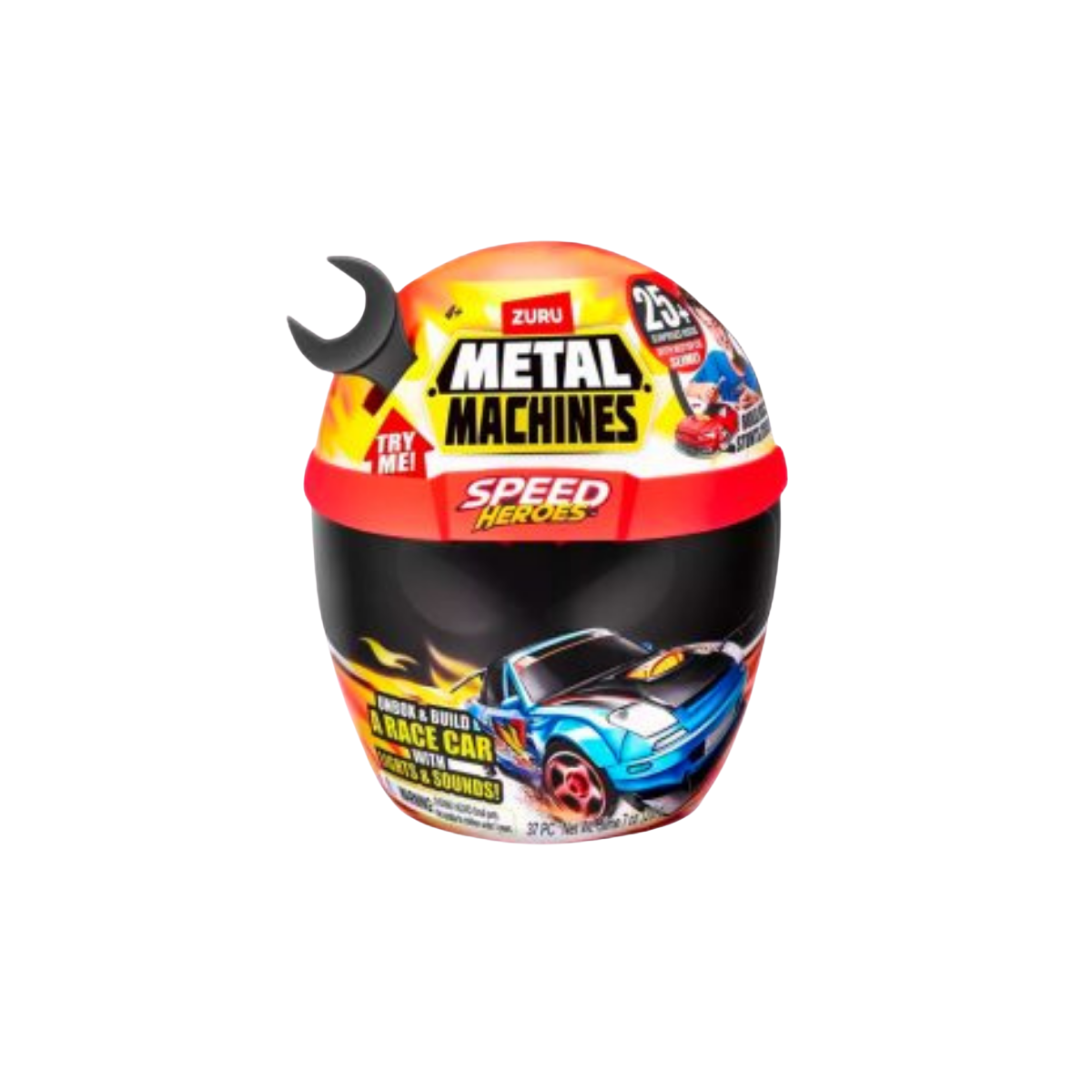 Zuru METAL MACHINES HELMET фигурка-сюрприз коллекционная для детей 3+