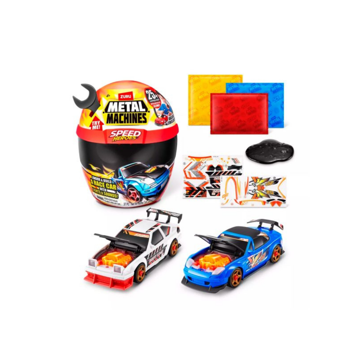 Zuru METAL MACHINES HELMET фигурка-сюрприз коллекционная для детей 3+