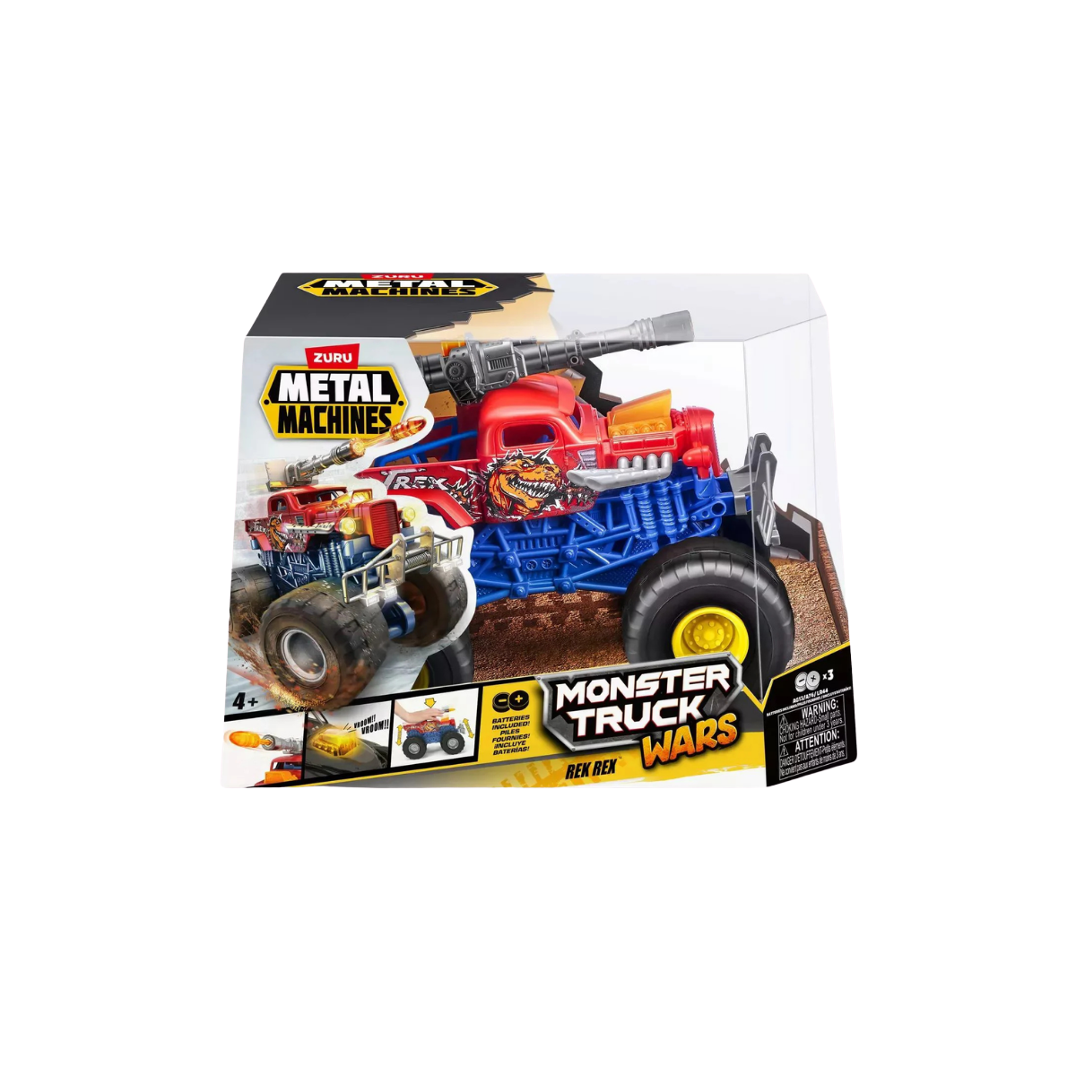 Zuru Metal Machines Monster Truck металлическая машинка для детей от 3 лет
