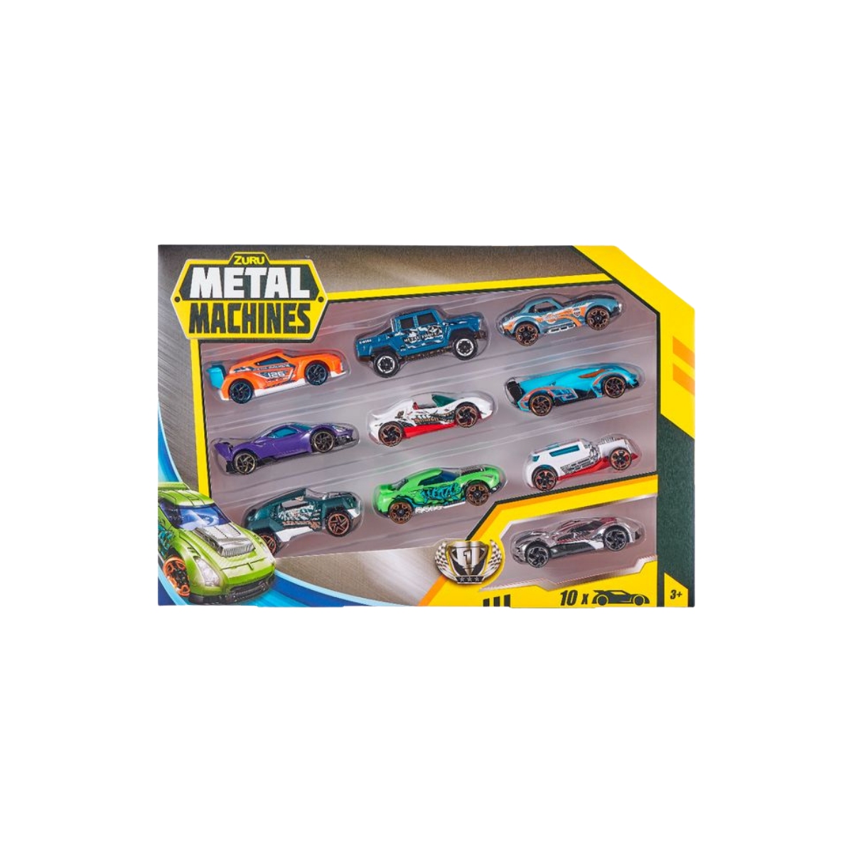 Zuru Metal Machines Multi Pack 10 металлических машинок в коробке