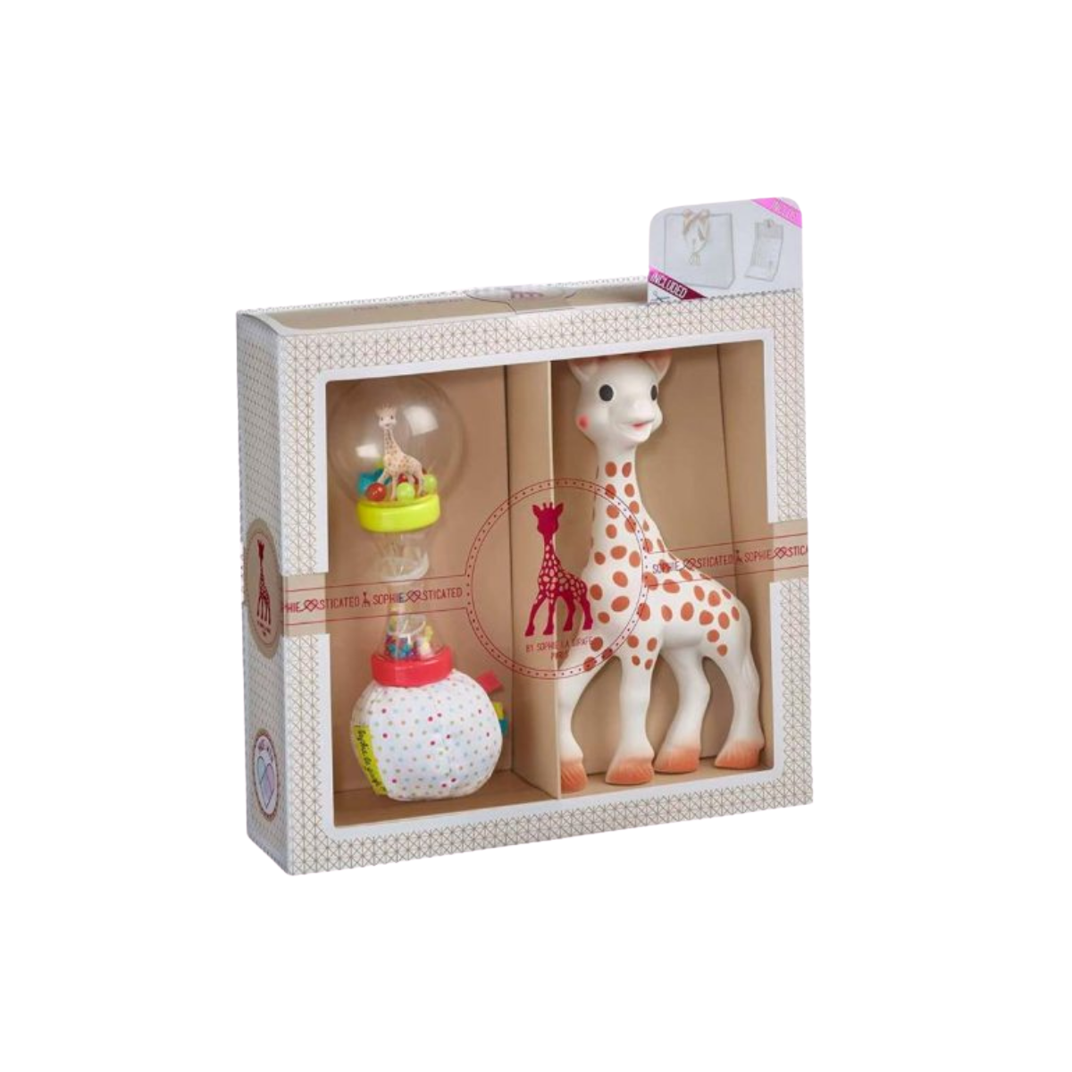 Vulli Sophie la girafe классический подарочный набор для новорождённых