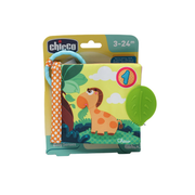 Погремушка Chicco 123 Book мягкая книжка 3+ месяца