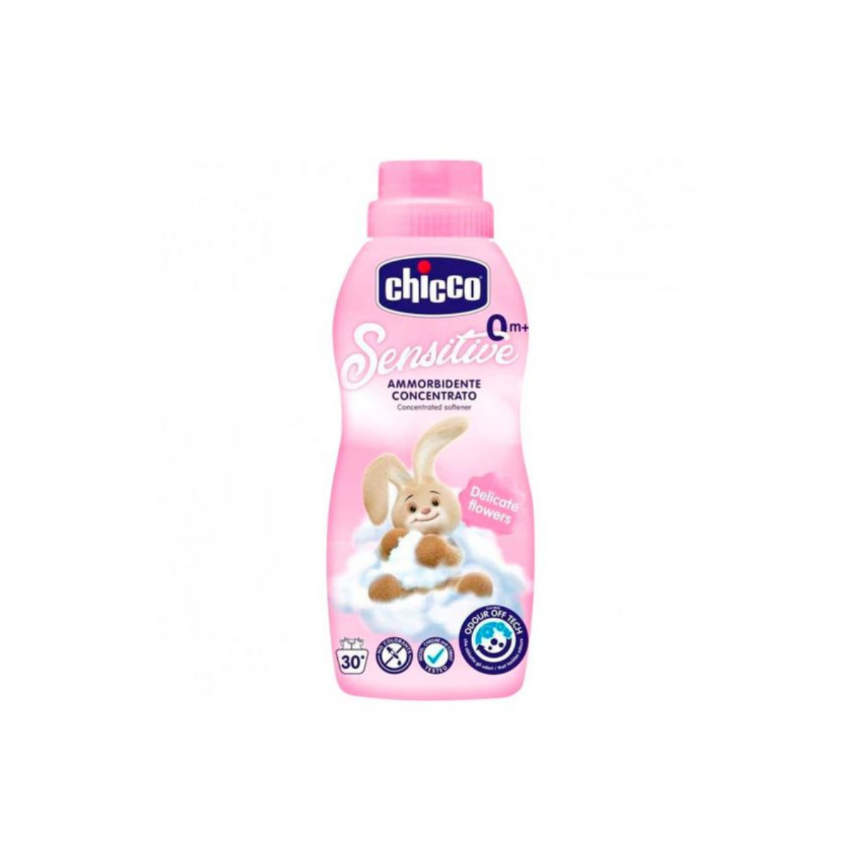 Кондиционер для белья Chicco Delicate Flowers Talcum 750 мл 0м+