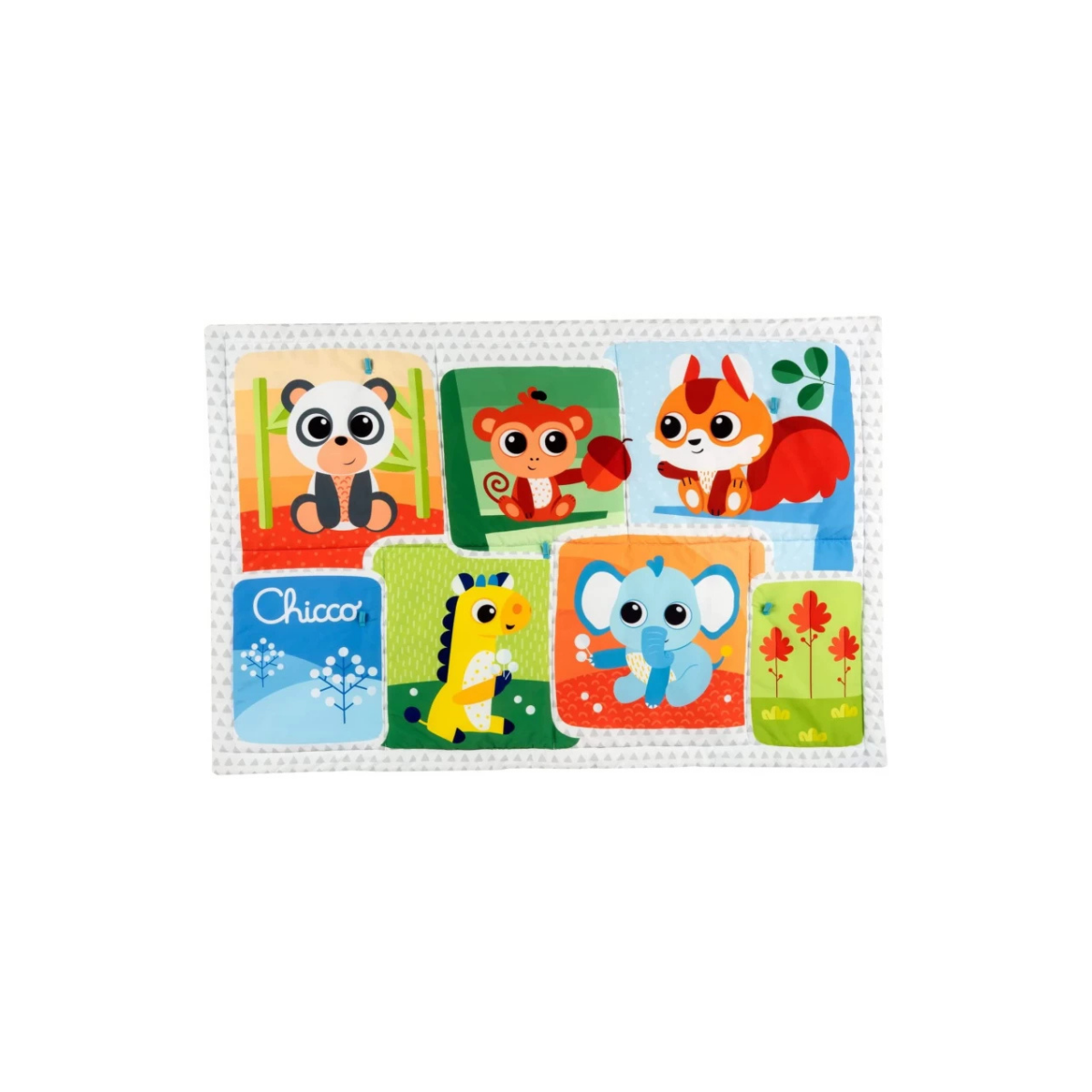 Игровой коврик Chicco Magic Forest XXL развивающий с сенсорными элементами 0м+