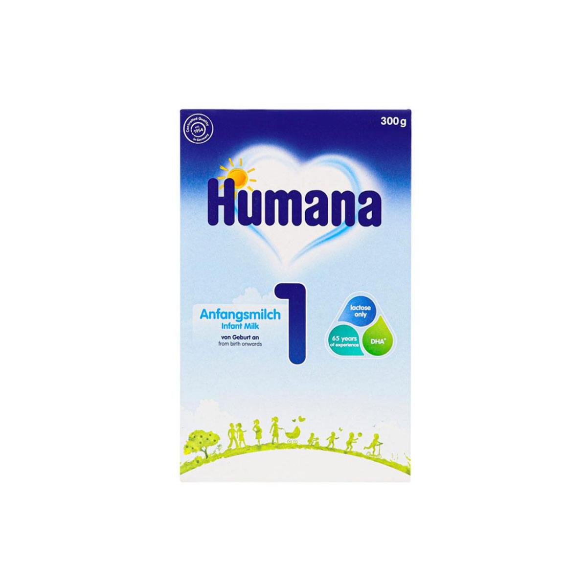 Молочная смесь Humana 2 с DHA и ГОС 300 г от 6 месяцев