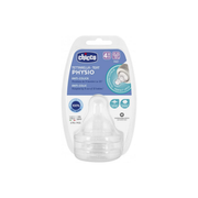 Соска Chicco Natural Feeling силиконовая для густой пищи 4+ месяцев, 2 шт