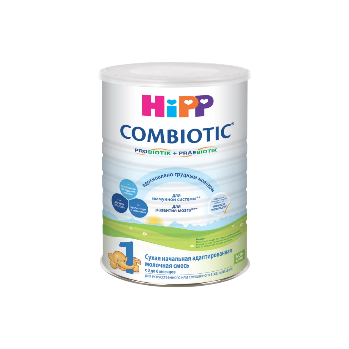 Молочная смесь HiPP Combiotic 1 органическая 0-6 месяцев 800 г