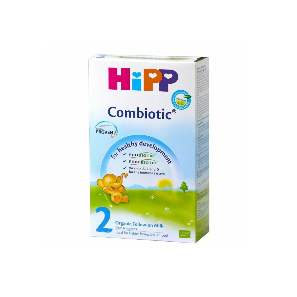 Молочная смесь HiPP 2 Combiotic органическая 300 г с 6 месяцев