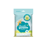 Lovular Одноразовый нагрудник Giraffe Classic 12 шт с липучками 3 мес+