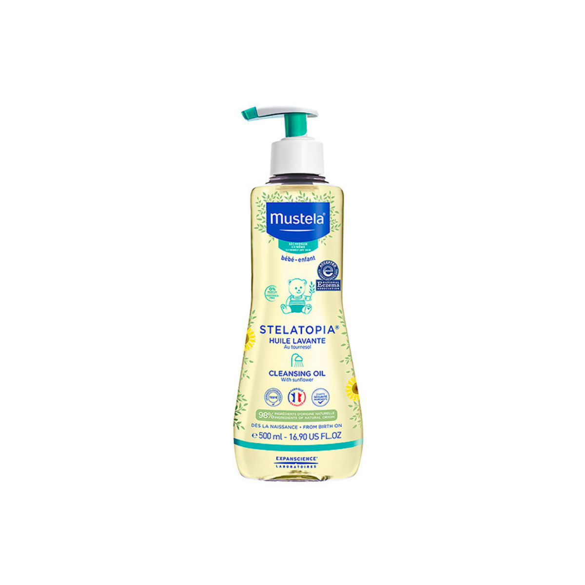 Масло для купания Mustela STELATOPIA атопичная кожа 500 мл