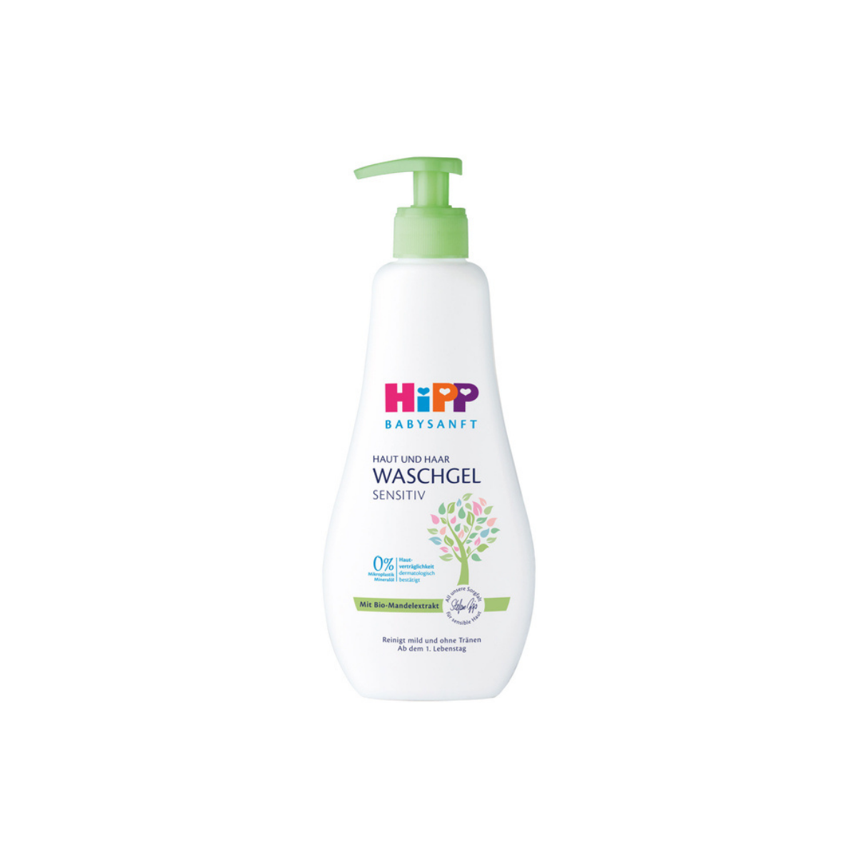 HiPP Babysanft детское мыло для тела и волос 400 мл