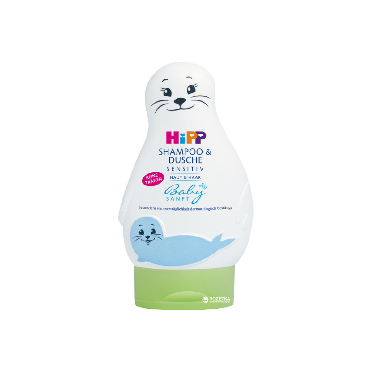 Детский шампунь и гель для купания HiPP Babysanft 200 мл