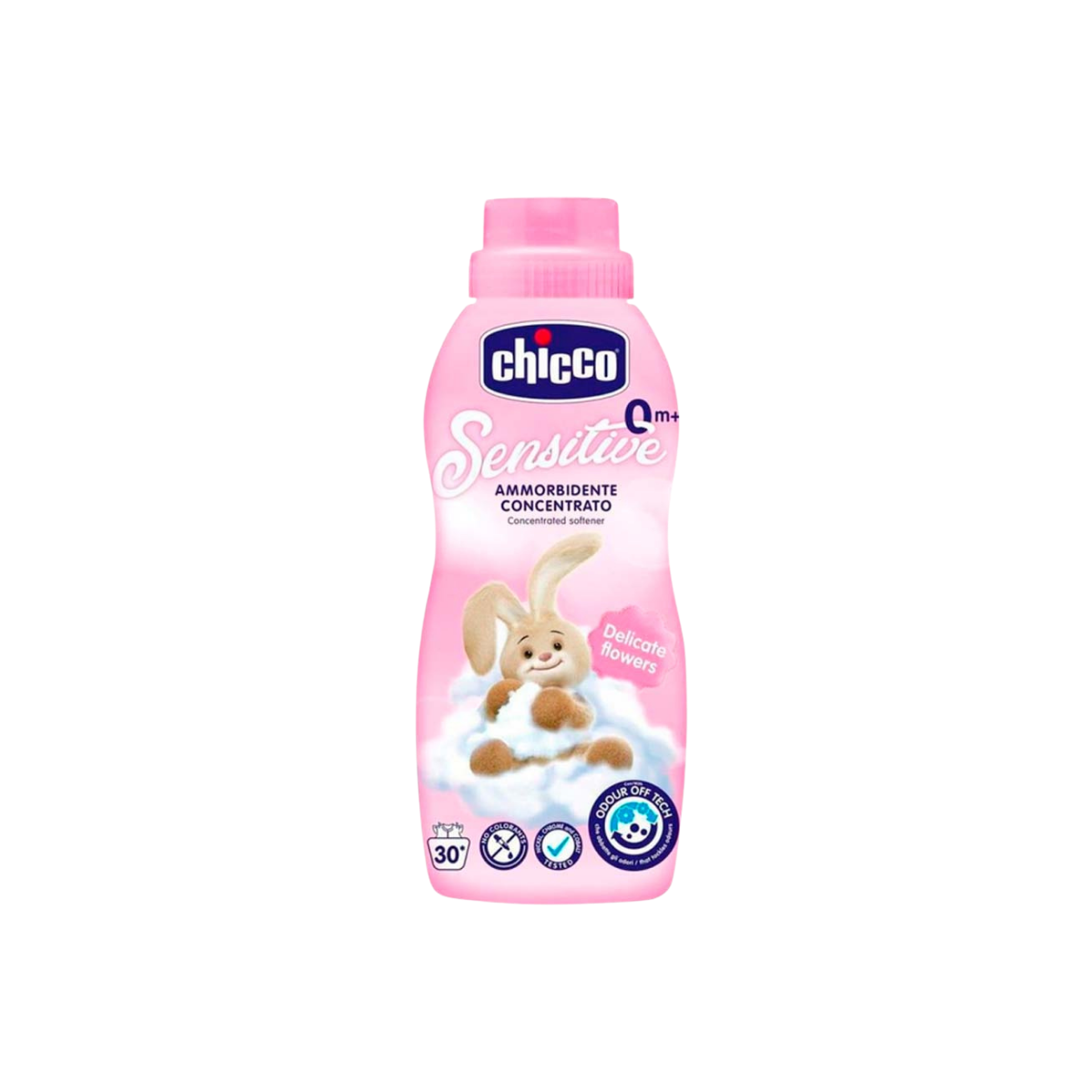 Кондиционер для белья Chicco Delicate Flowers Talcum 750 мл с рождения