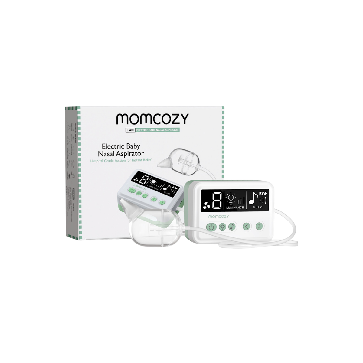 Назальный аспиратор Momcozy 9 уровней мощности для младенцев