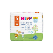 Подгузники HiPP размер 5 (29 шт) для детей 12+ кг мягкие