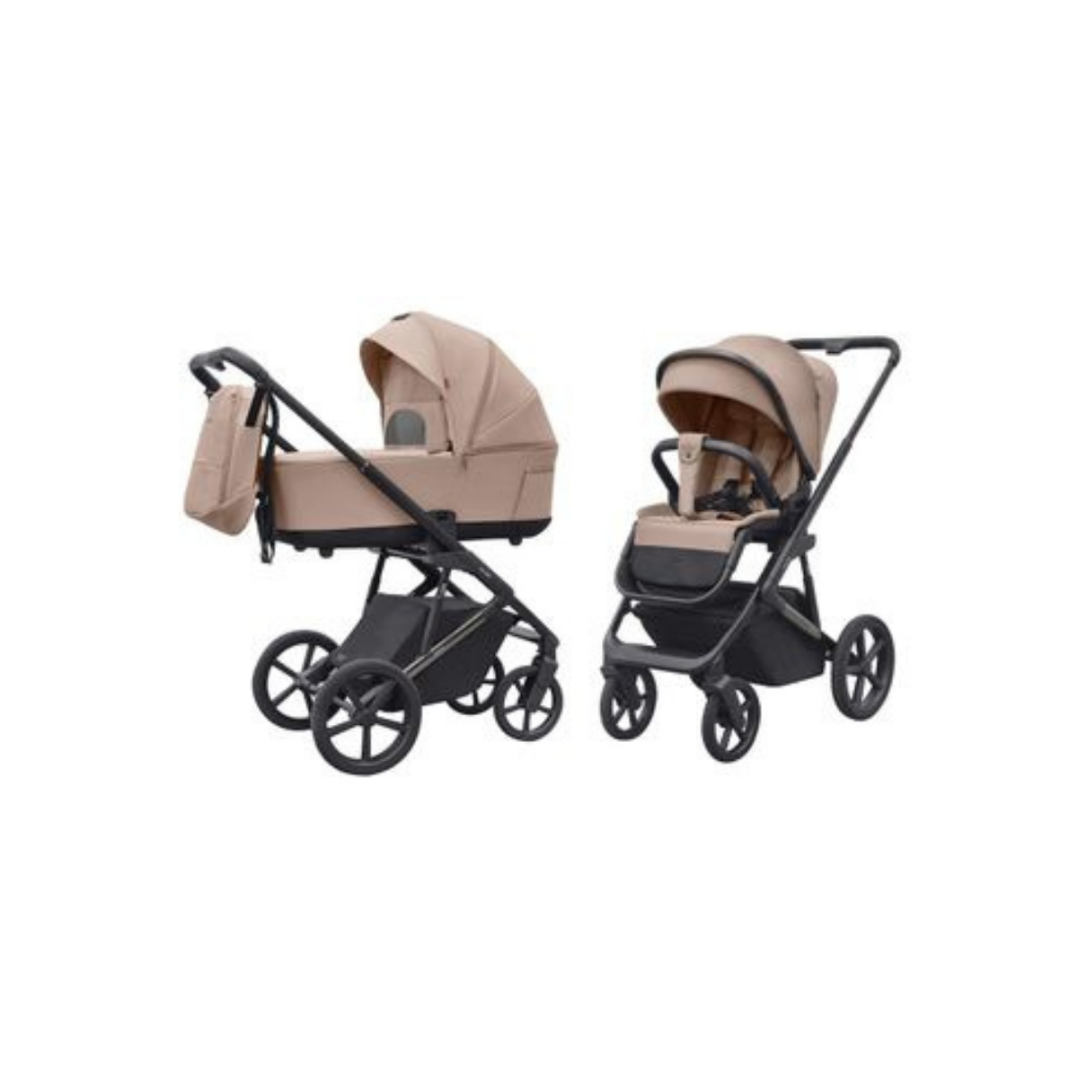 Коляска Carrello Sigma Fresh Beige 2 в 1 прогулочная с люлькой