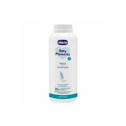 Детская присыпка Chicco Baby Moments 150 г с тальком для новорождённых
