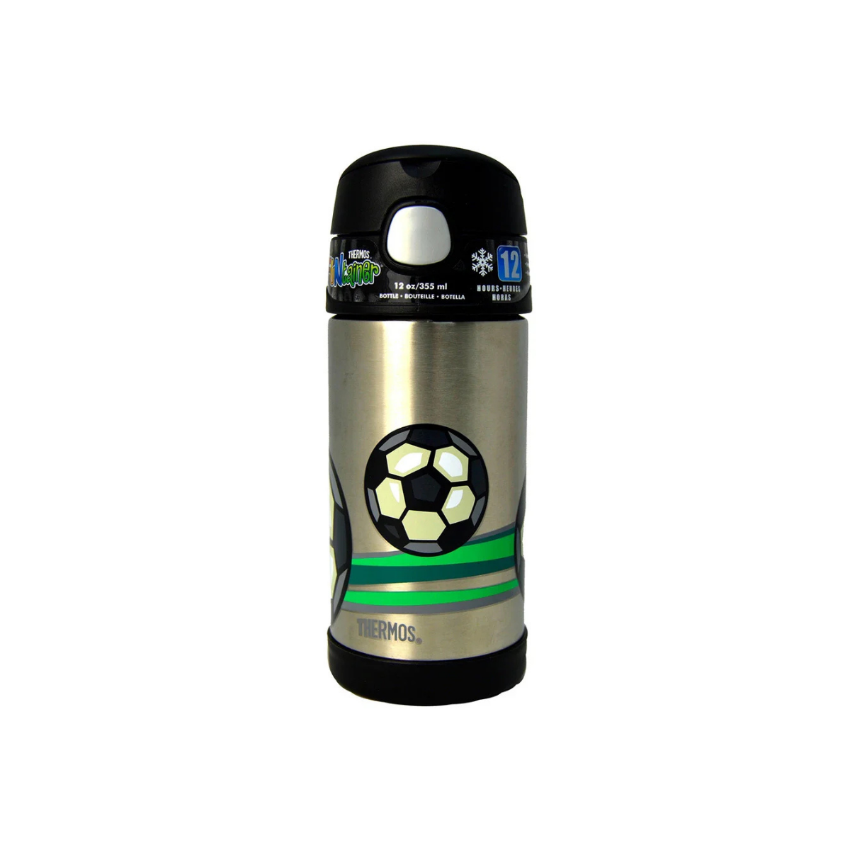 Термос Thermos Funtainer 355 мл нержавеющая сталь с крышкой