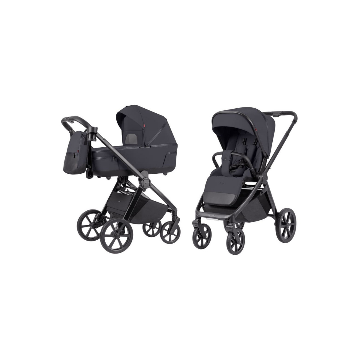 Коляска Carrello Omega 2 в 1 Meteor Grey алюминиевый каркас