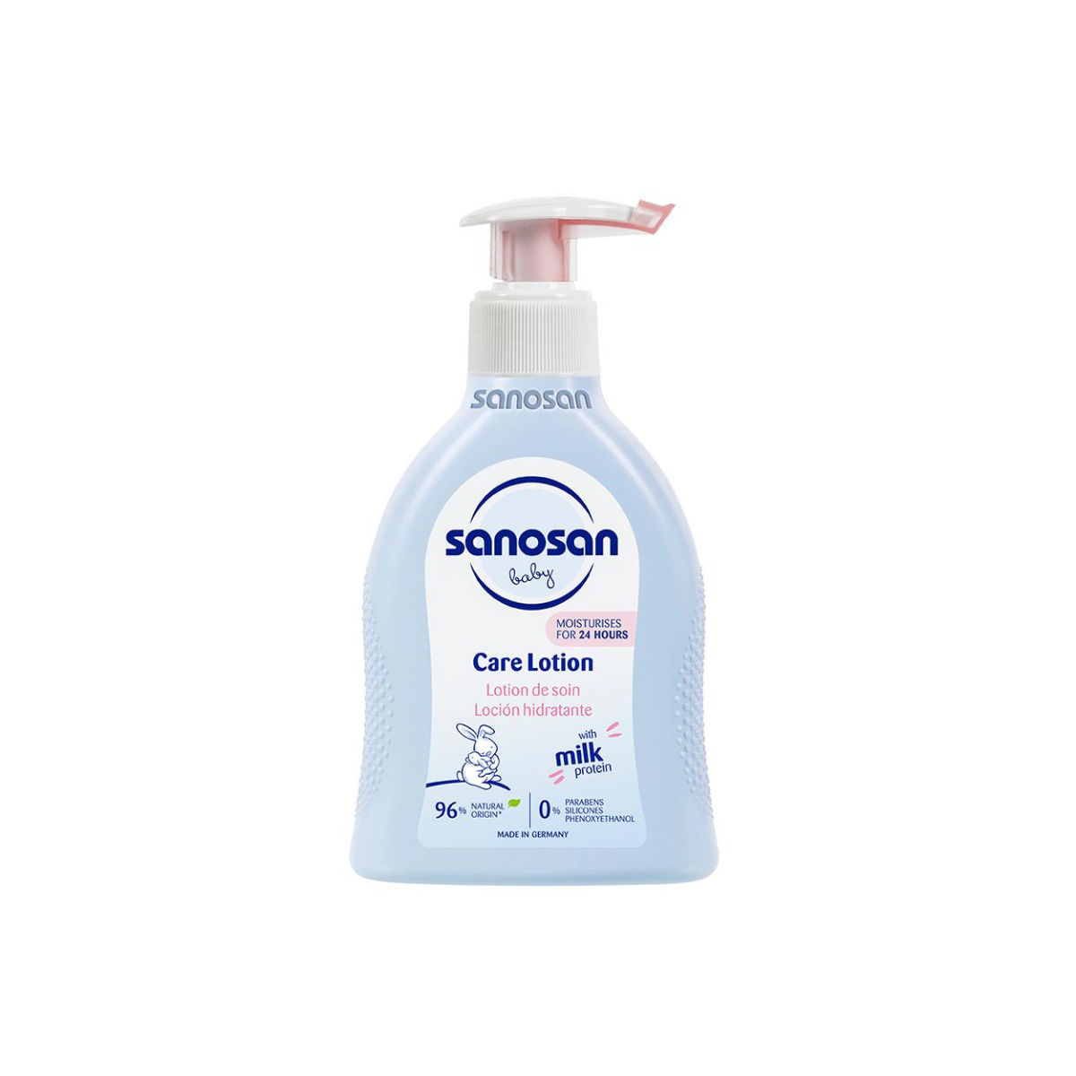 Лосьон Sanosan Baby Care увлажняющий Ом+ 200 мл для новорождённых