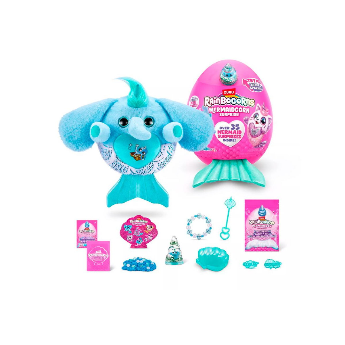 Плюшевая игрушка Zuru Rainbocorns Mermaidcorn единорог-русалка