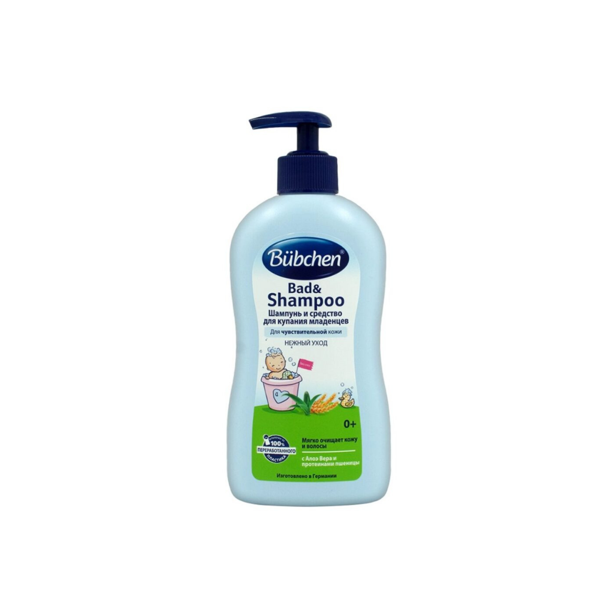 Bübchen Bad & Shampoo 400 мл для новорожденных 0+ месяцев