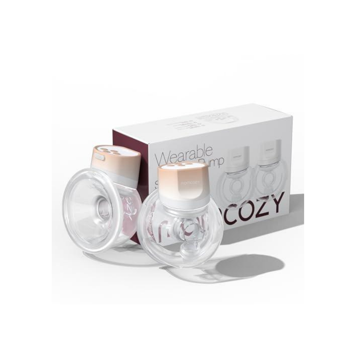 Молокоотсос Momcozy S12 Pro Double электрический двойной розовый