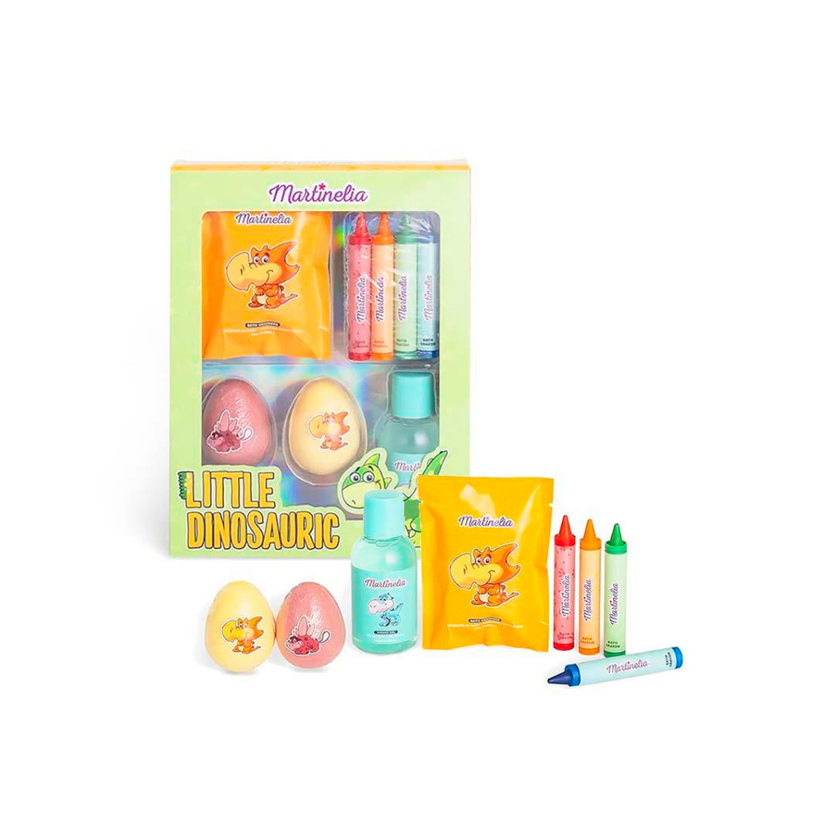 Martinelia набор для ванны Little Dinosaur с игрушками 3+ лет
