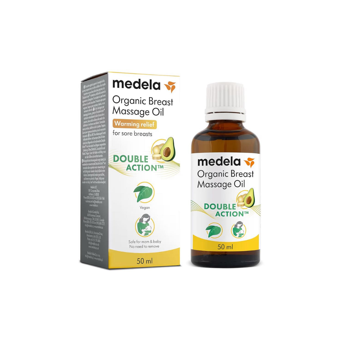 Medela PureLan органическое массажное масло для груди кормящим мамам 100 мл