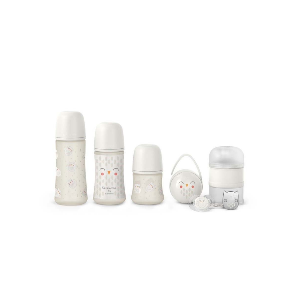 Набор Suavinex Bonhomia Welcome Baby Set, 3 бутылочки