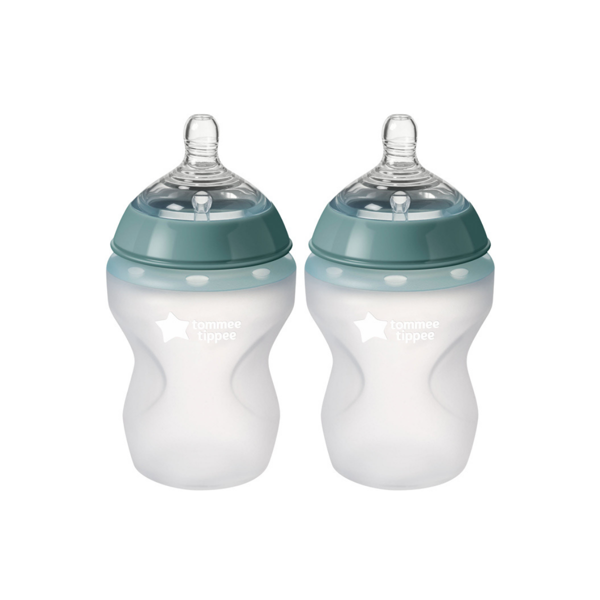Бутылочка Tommee Tippee силиконовая 250 мл с антиколиковым клапаном