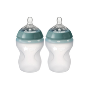 Бутылочка Tommee Tippee силиконовая 250 мл с антиколиковым клапаном