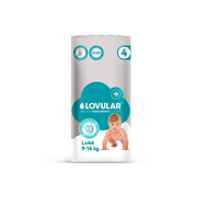 Подгузники Lovular HOT WIND L (9-14 кг) мягкие дышащие 44 шт