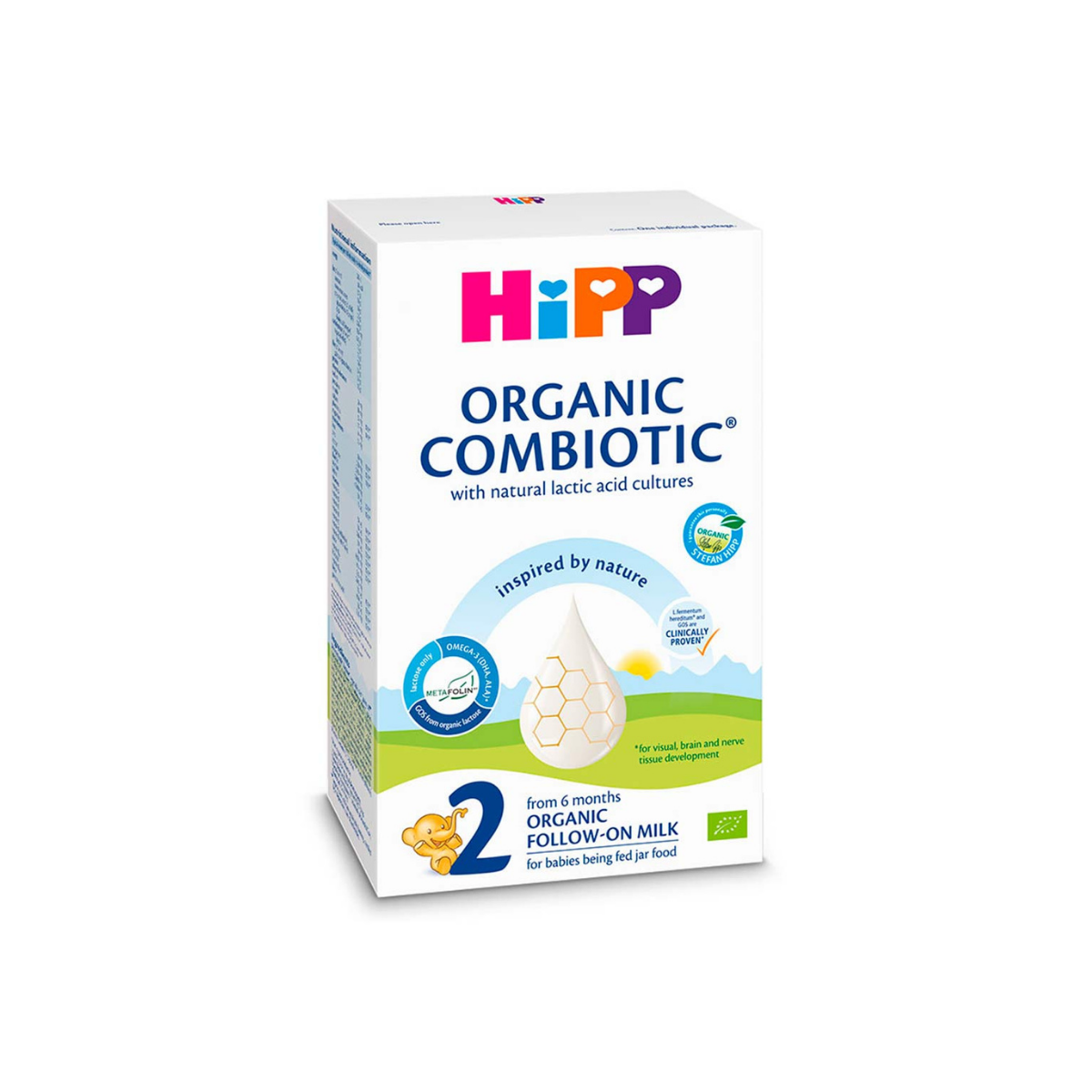 Детское питание HiPP 2 Organic органическое пюре 300 г с 6 месяцев