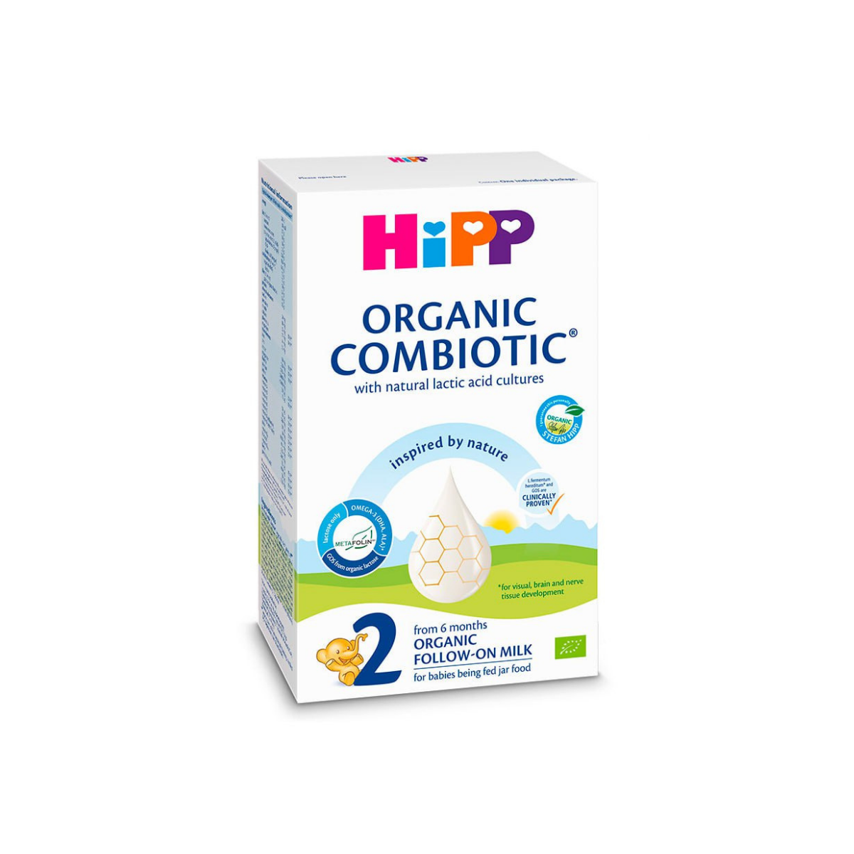 Молочная смесь HiPP Combiotic 2 органическая 300 г с 6 месяцев