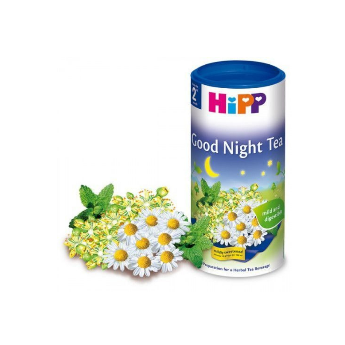 Детский органический чай HiPP Спокойной ночи 200 г с ромашкой и мелиссой