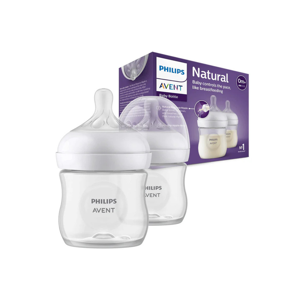 Philips Avent Natural Response to'plam 125/260/330 ml, 2–4 butilka