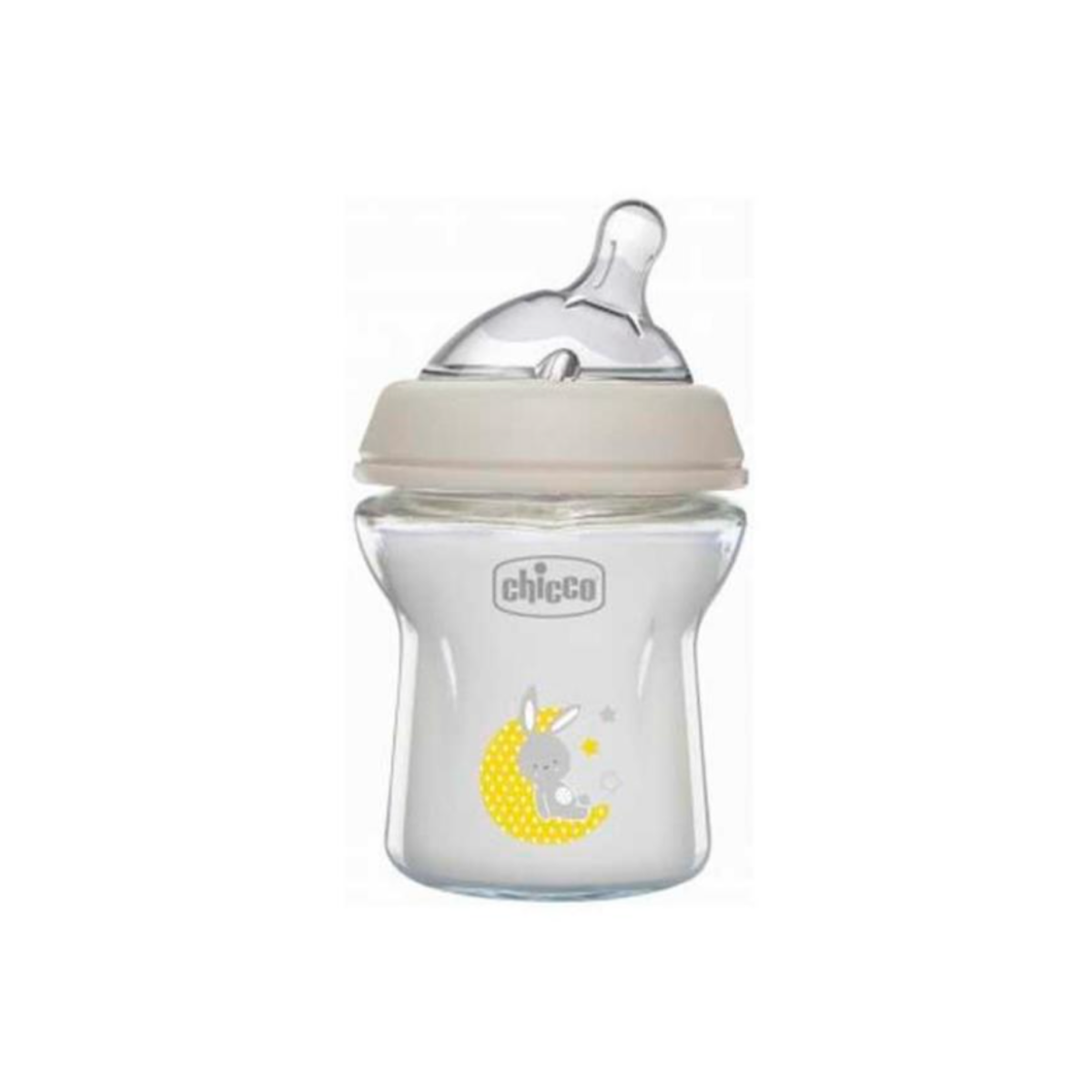 Chicco Natural Feeling бутылочка 150 мл медленный поток с рождения
