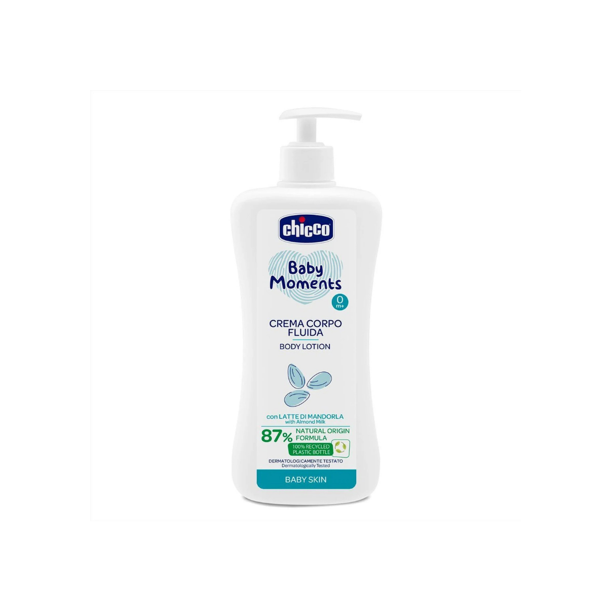 Chicco Baby Moments лосьон для тела увлажняющий 500 мл с рождения