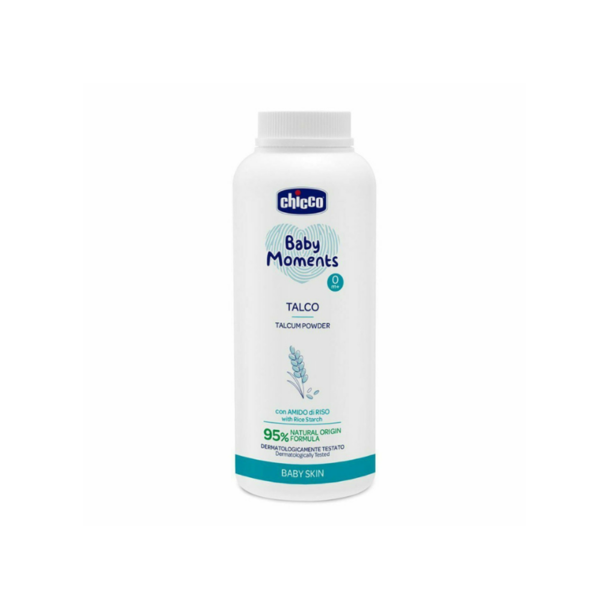 Chicco Baby Moments присыпка 150 г натуральная с рождения