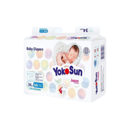Подгузники YokoSun Comfort NB (2-5 кг) 34 шт для новорождённых