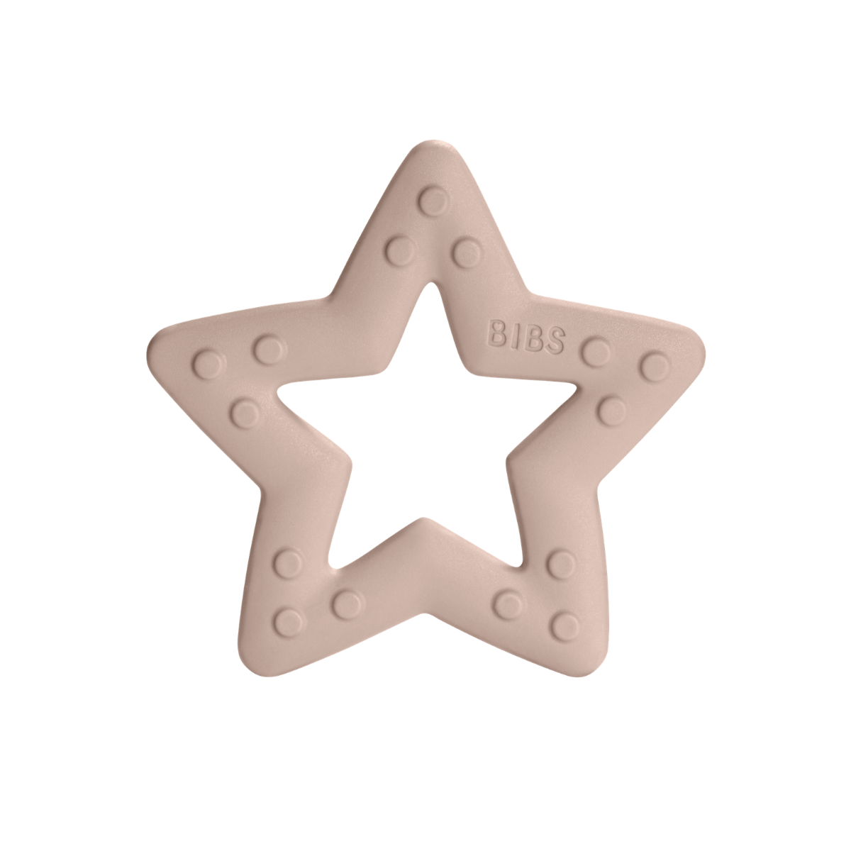 Прорезыватель BIBS Baby Bitie Star Blush силиконовый для младенцев