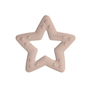 Прорезыватель BIBS Baby Bitie Star Blush силиконовый для младенцев