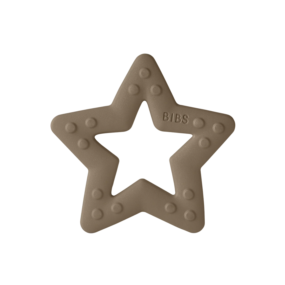 BIBS Baby Bitie Star silikon prorezivatel chaqaloqlar uchun