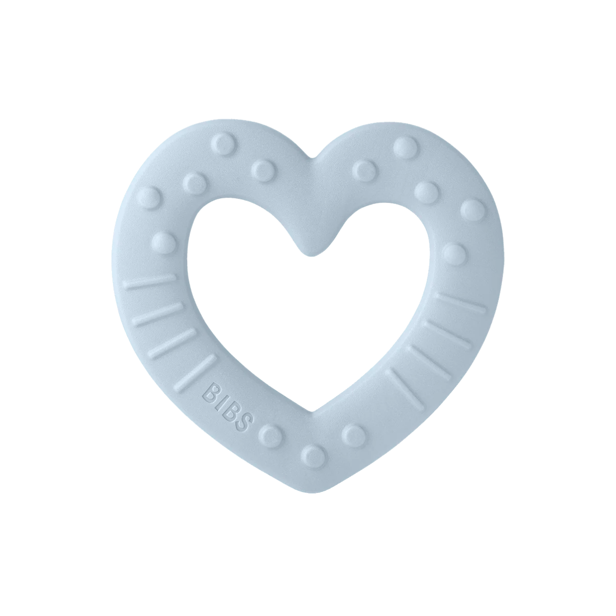 BIBS Baby Bitie Heart прорезыватель силиконовый для младенцев с рождения