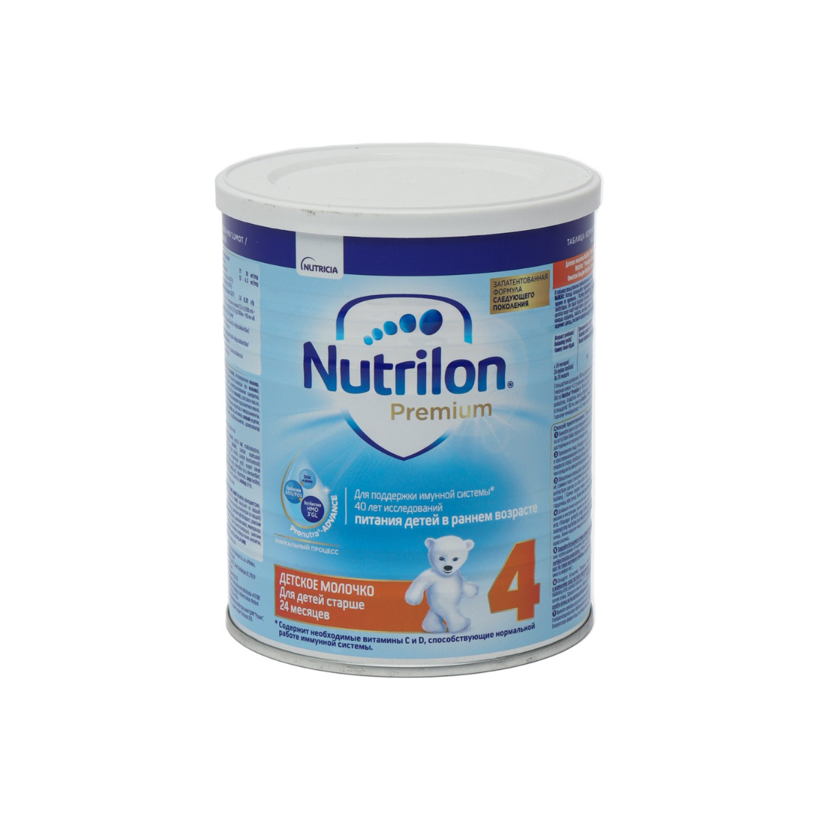 Nutricia Nutrilon 4 без пальмового масла 400 г для детей с 18 месяцев