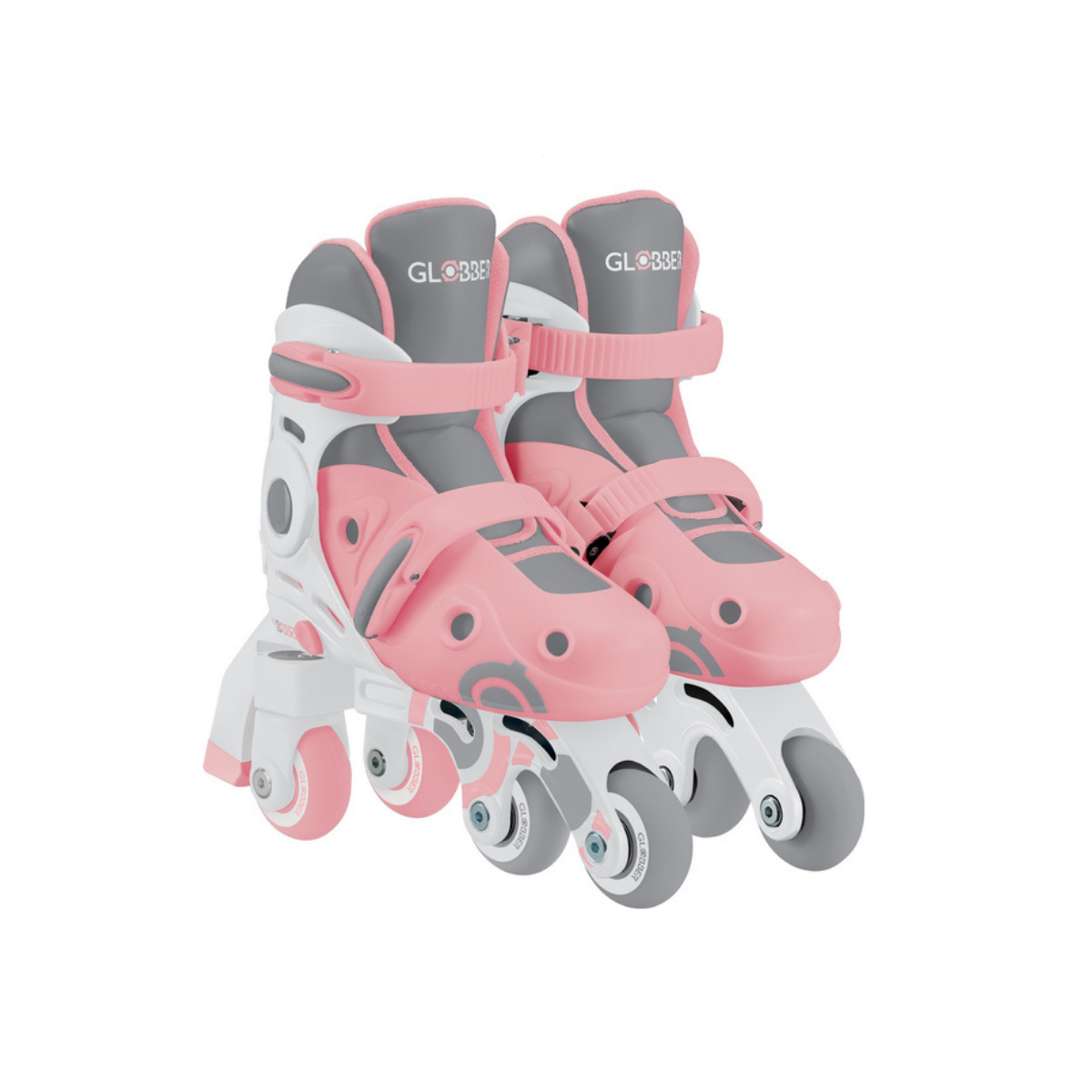 Ролики Globber 2в1 Pastel Pink регулируемые размер 26-29