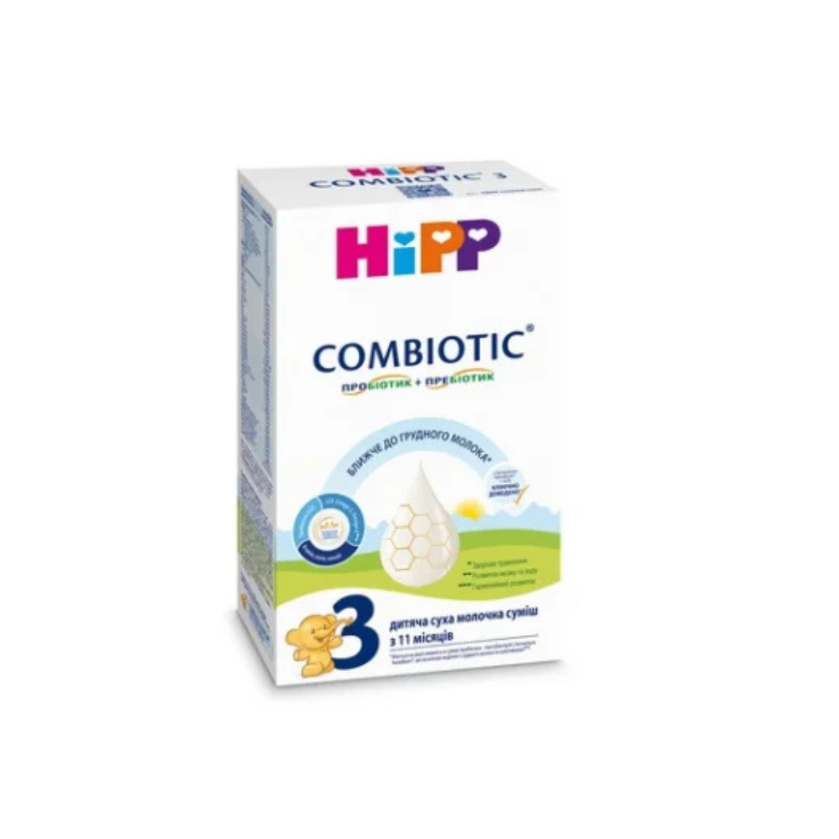 HiPP 3 Combiotic молочная смесь органическая 300 г для детей 1-3 года